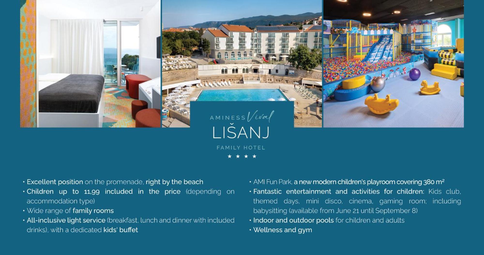 Aminess Vival Lisanj Family Hotel نوفي فينودولسكي المظهر الخارجي الصورة